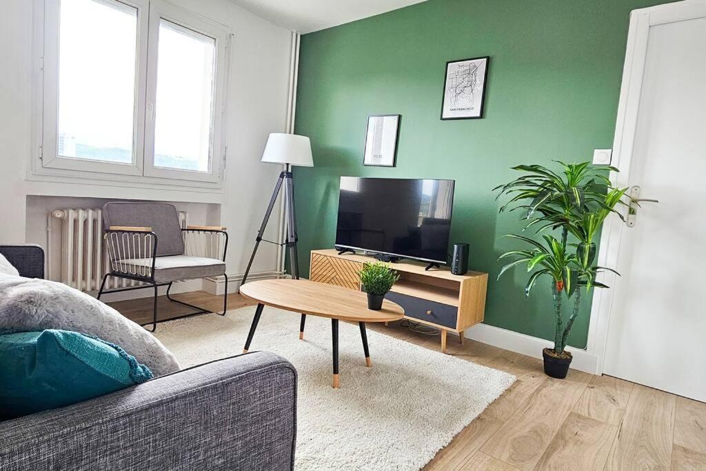 Appartamento C'Est Chez Maurice! 4 Ch Wifi Balcon Parking Free Saint-Etienne  Esterno foto