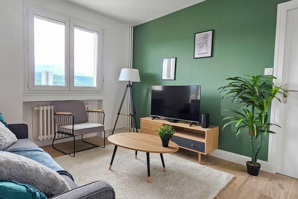 Appartamento C'Est Chez Maurice! 4 Ch Wifi Balcon Parking Free Saint-Etienne  Esterno foto